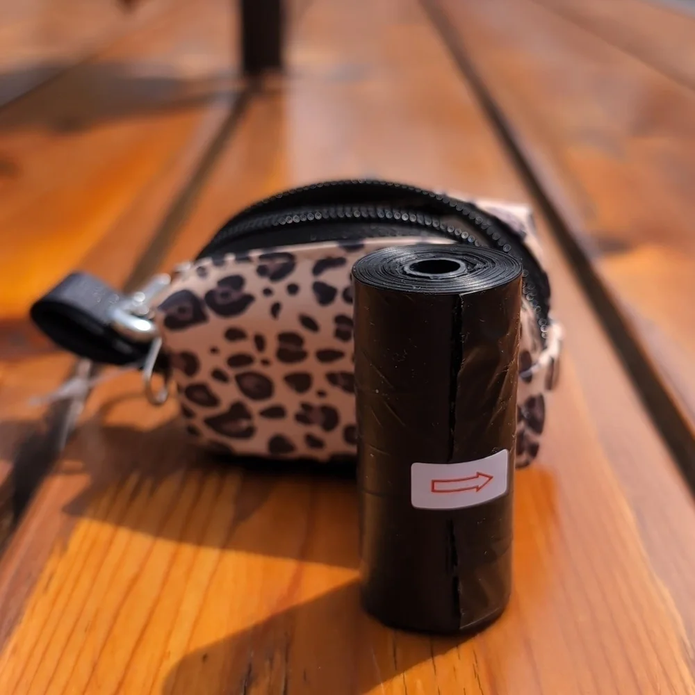 Cheetah Dog Waste Pouch Poop Bag